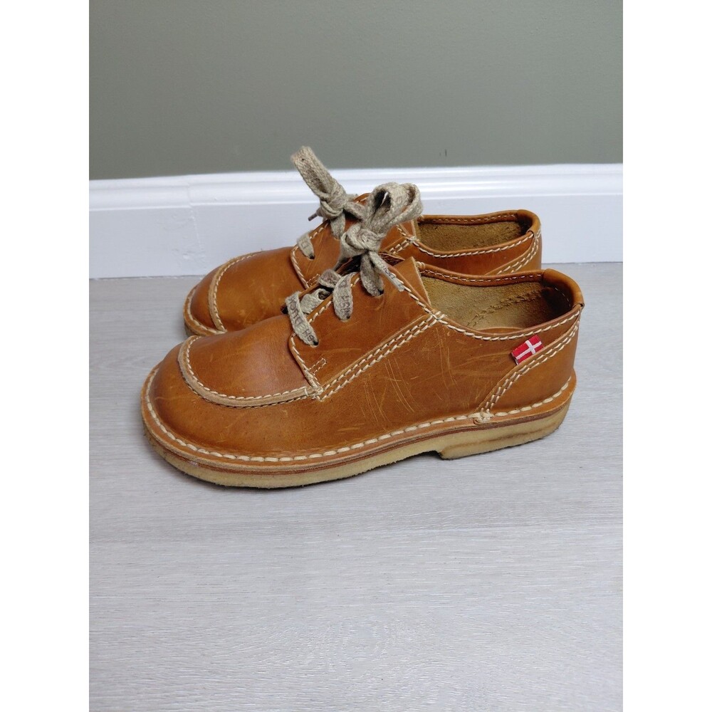 Duckfeet Fyn danish laceup brown leather shoes sz 39EU 8.5/9 US
